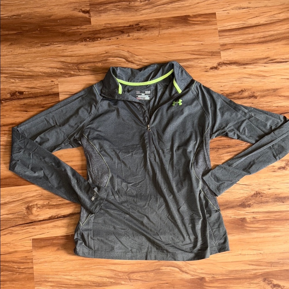 Under Armour Gray Quarter-zip